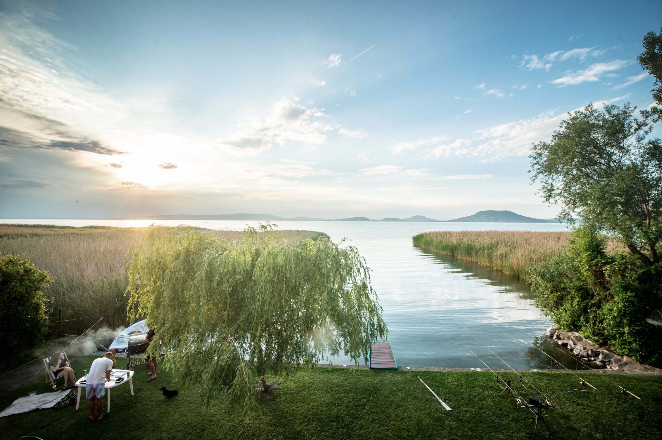 balatoni vízparti panorámás szállás