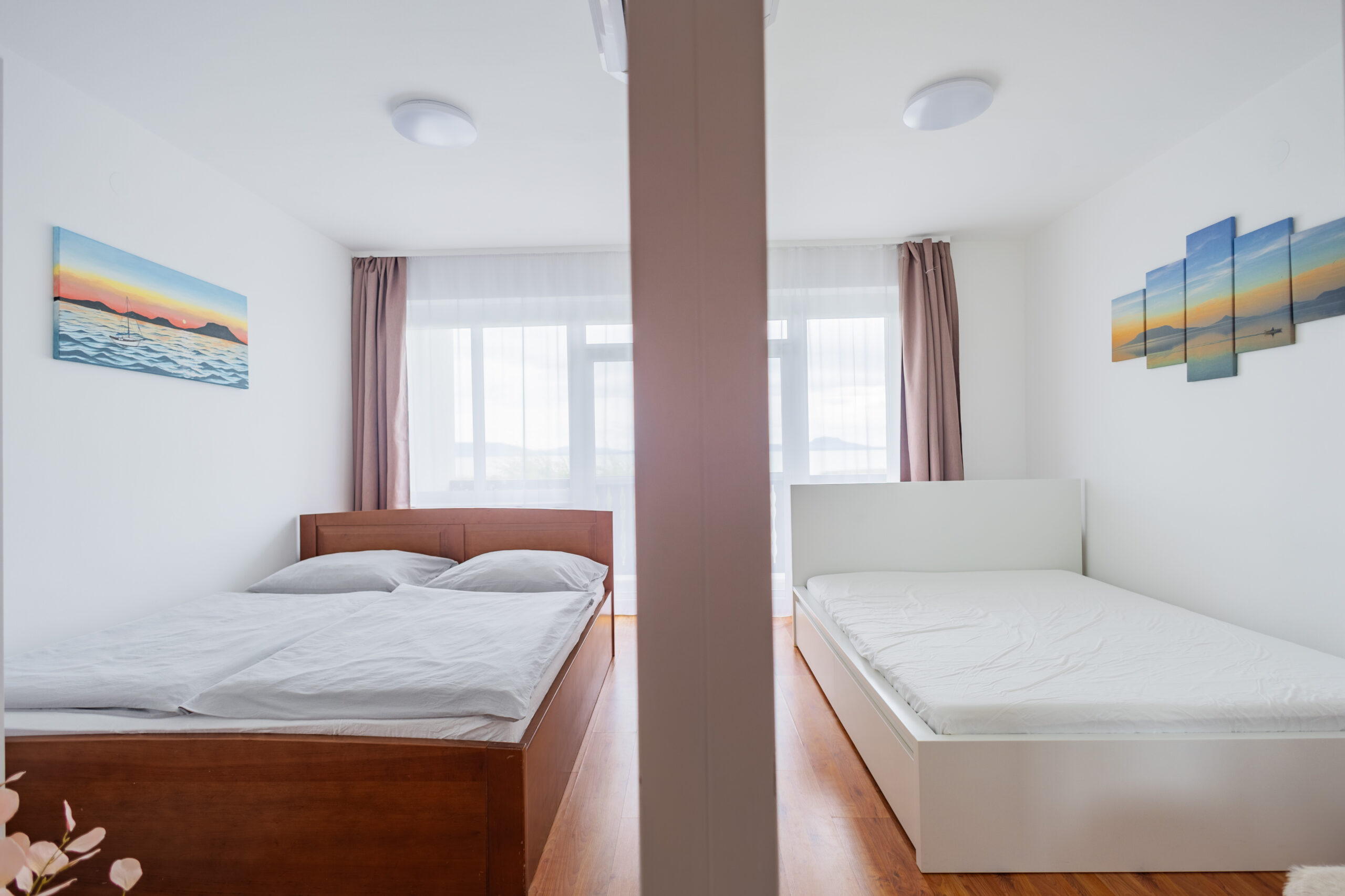 modern jakuzzis balatoni vízparti apartman